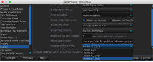 Adobe cc options eg